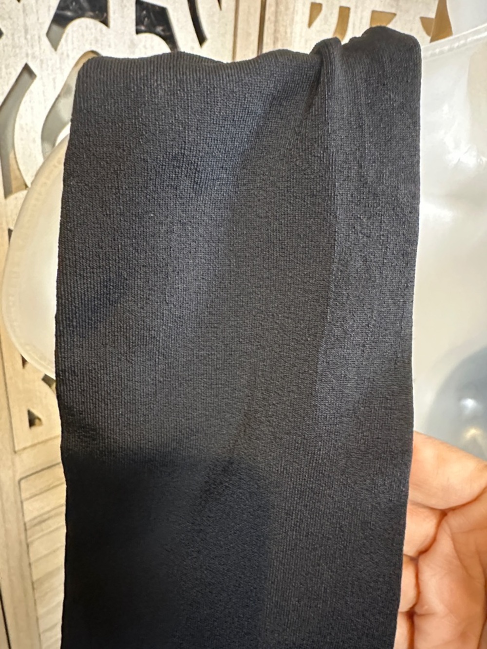 Trouvé Black Deep V sleeveless blouse Size M - Picture 10 of 12